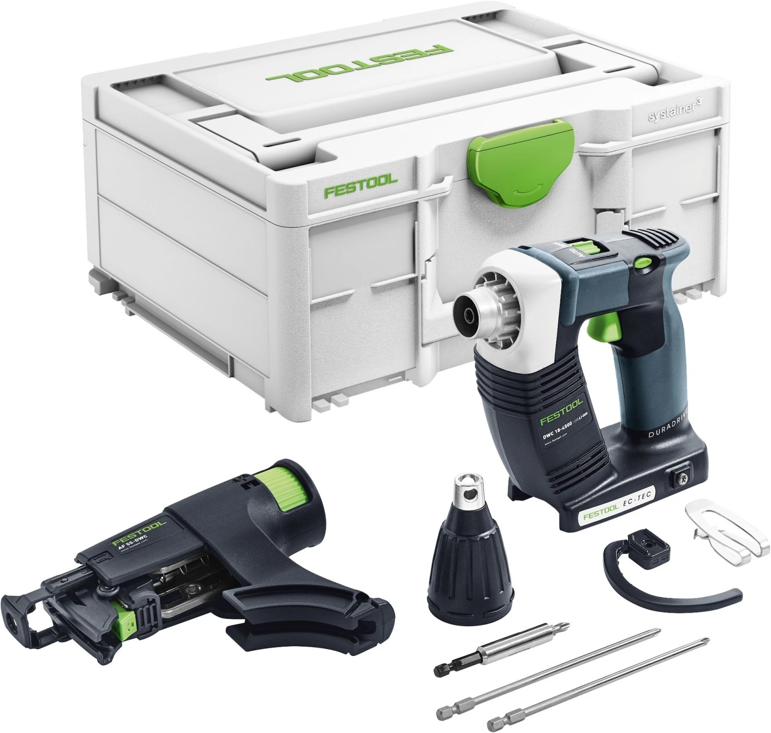Festool DWC 18-4500 Basic - Nauharuuvinväännin 3 Festool DWC 18-4500 Basic - Nauharuuvinväännin