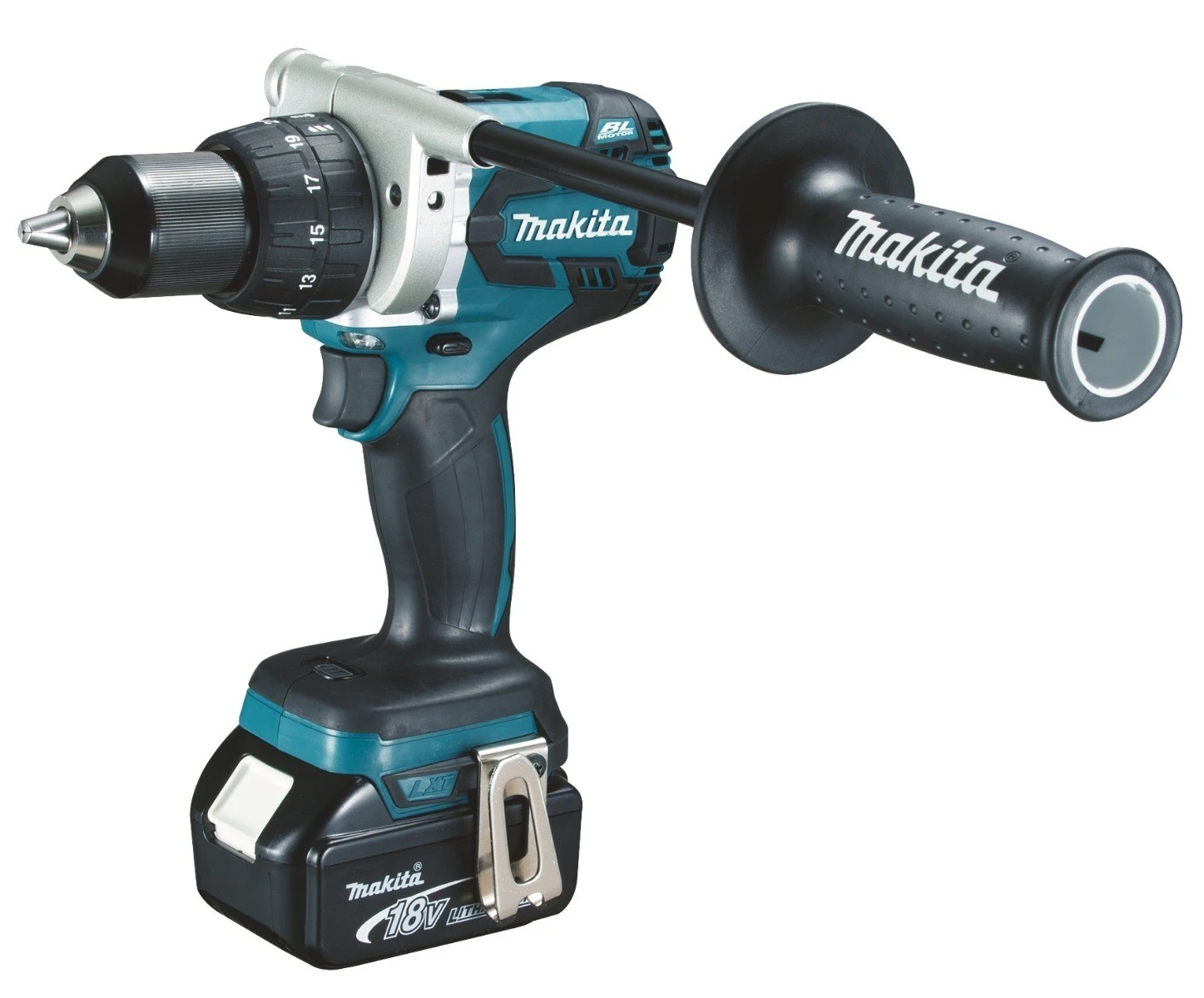Makita Akkuporakone + Hirsiporanterä 32 Mm 3 Makita Akkuporakone + Hirsiporanterä 32 Mm