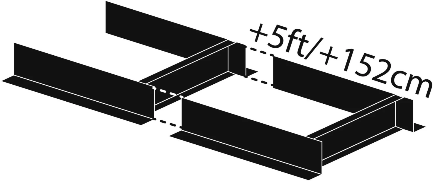 Norwood PortaMill PM14, 152 Cm Pituusjatkos 3 Norwood PortaMill PM14, 152 Cm Pituusjatkos