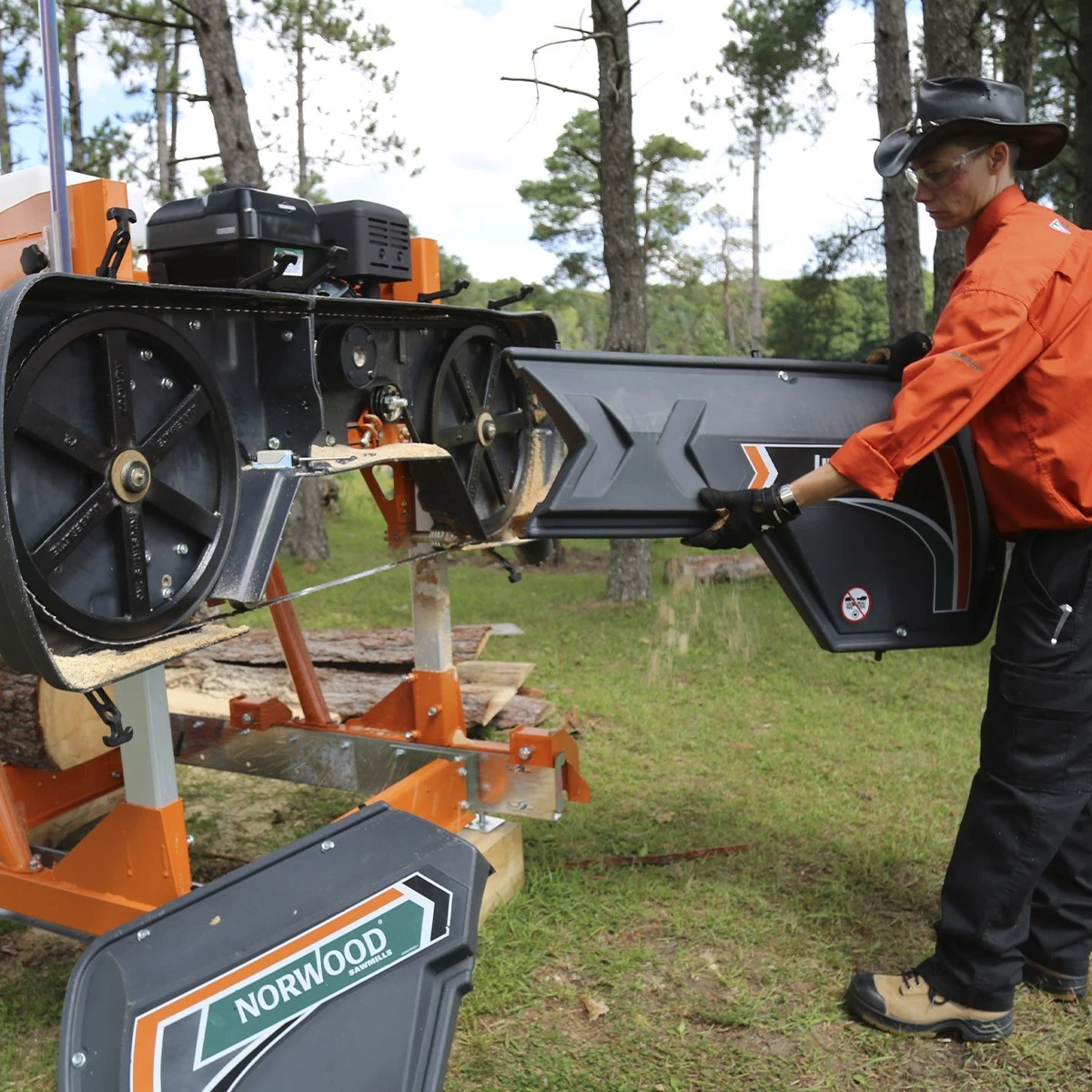 Norwood LumberMan MN27 Tukkivannesaha 10 Norwood LumberMan MN27 Tukkivannesaha - Image 8