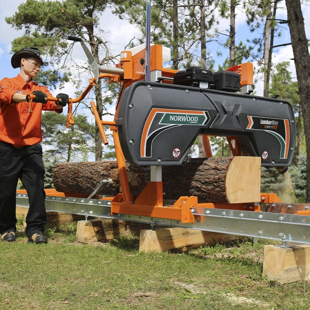Norwood LumberMan MN27 Tukkivannesaha 6 Norwood LumberMan MN27 Tukkivannesaha - Image 4