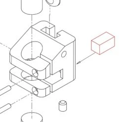 Norwood Keraaminen Ohjauspala Takapala