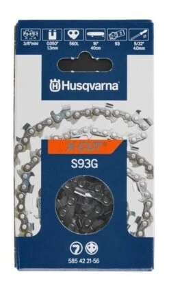 Husqvarna X-Cut S93G Teräketju 3/8"LP 1,3 Mm -Uittokalusto Kauppa husqvarna x cut s93g 56 vl 1